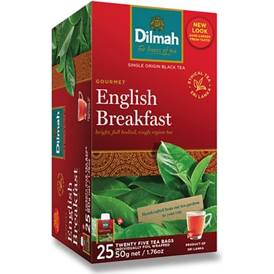 Dilmah English Breakfast černý čaj 25 x 2 g