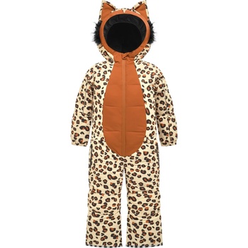 WeeDo Детска грейка WeeDo Kid's Cheetahdo Schneeanzug Overall - Print / Leather Brown - размер M (702-4930-0113)