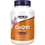 NOW NOW CoQ10 60mg, 180 Veg Capsules - fitnesdobavki - 62,41 лв