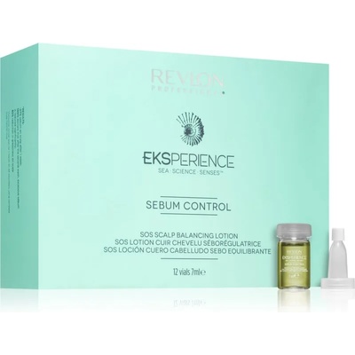 Revlon Eksperience Sebum Control процедура за мазна коса и мазен скалп 12x7ml