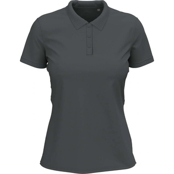 Stedman stretch polo st9740 / Дамска еластична поло тениска - шистово сива xl (st9740slgxl)