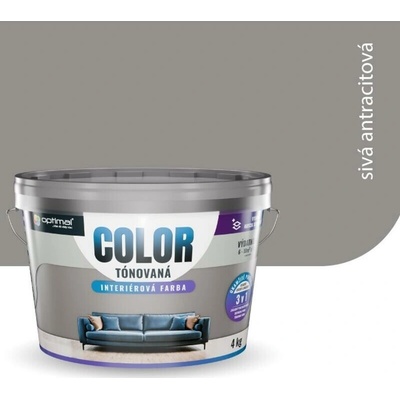 Optimal Color 4 kg Sivá Antracitová