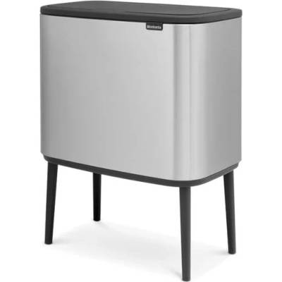 Brabantia Кош за смет Brabantia - Bo Touch, 36 l, Matt Steel (651107)