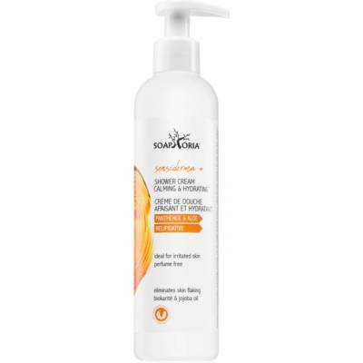SOAPHORIA Sensiderma+ sprchový krém po opalování Panthenol & Aloe 250 ml