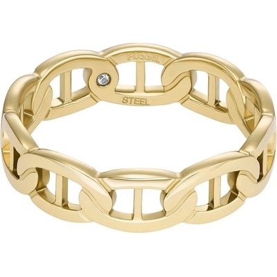 Fossil Fashion pozlacený prsten Heritage JF04782710
