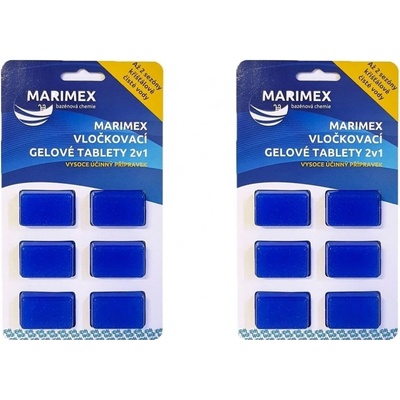 Marimex 19900070 sada gélových vločkovacích tabliet 2v1
