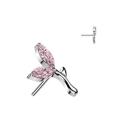 Šperky4U Ozdobná část k PUSH IN piercingu TITAN TIT1678