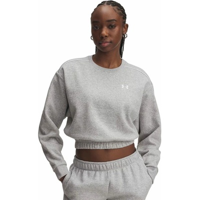 Under Armour UA Rival Fleece Piped Crew-GRY