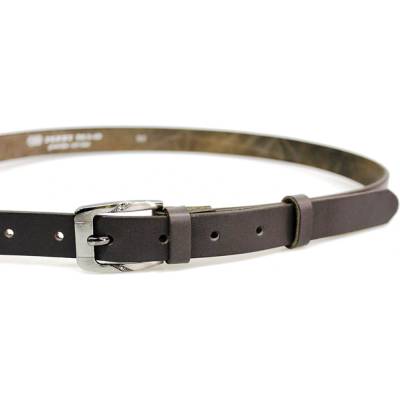 Penny Belts dámský kožený opasek 172-50 šedý