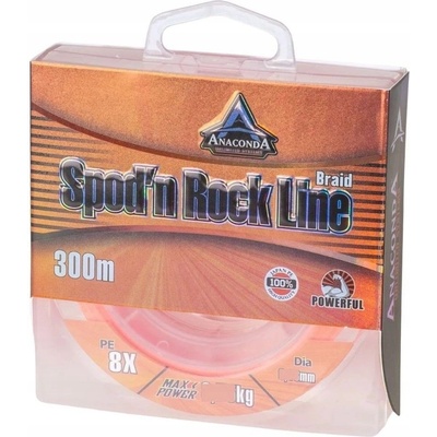 Anaconda Šňůra Spod‘n Rock Line 0, Orange