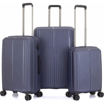 UYAR Комплект куфари UYAR, Carmilla, tъмносин, 3 бр 14484