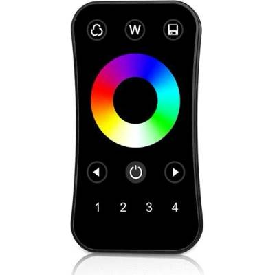 Skydance LED ovladač RF RGBW (4 zóny) - R8 Barva: Černá