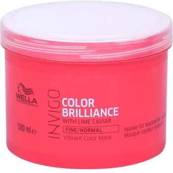 Wella Invigo Color Brilliance маска за боядисана фина и нормална коса 500 ml за жени