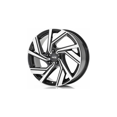 Platin P114 7,5x18 5x114,3 ET35 black polished