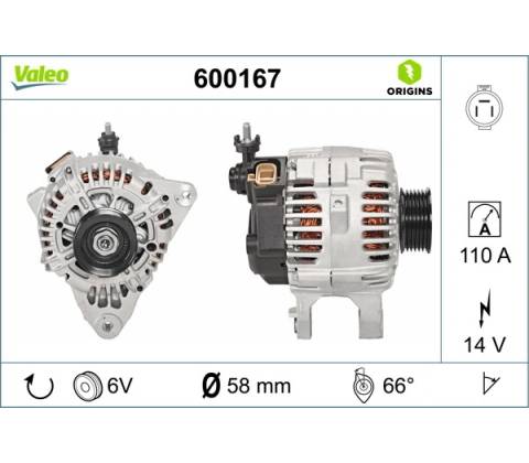 generátor VALEO 600167