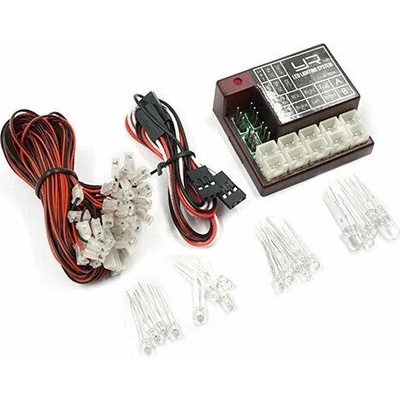 Yeah Racing Dvoukanálový programovatelný LED světelný systém pro 1/10 RC Auta – Hledejceny.cz