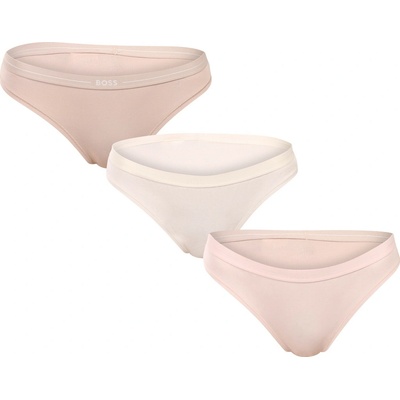 3PACK dámske nohavičky BOSS viacfarebné (50510016 965)