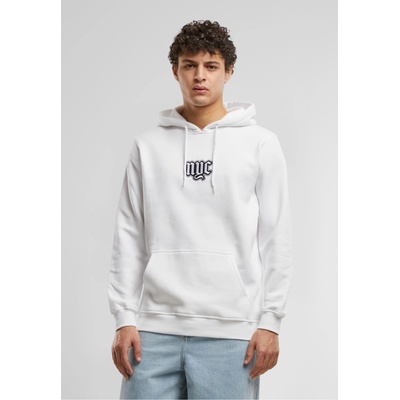 Mister Tee NYC Old English Wording Patch Hoody white XXLUB-MT3689-00220 - Бял, размер M