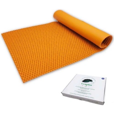 LYAPKO akupresúrna podložka 27,5 cm x 48 cm 7,0 Oranžová