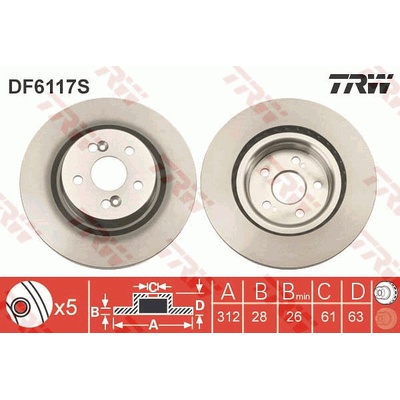 TRW KFZ Ausruestung GmbH DF6117S