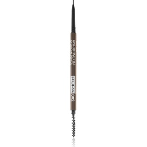 PUPA Milano High Definition автоматичен молив за вежди водоустойчив цвят 002 Brown 0.09 гр