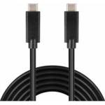 SANDBERG USB-C to USB-C 2M USB 3.1 Gen. 2 USB-C USB-C 2M USB 3.1 Gen. 2, 2 m, USB C, USB C, USB 3.2 Gen 2 (3.1 Gen 2), Male/Male, Black