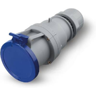 ПРОМИШЛЕН ПОДВИЖЕН КОНТАКТ 2p+Е 63a ip54 СЕРИЯ optima (313.6343)