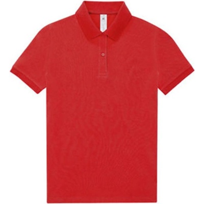 B&C Dámske polo tričko PW461 Red
