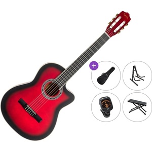 Pasadena PCC-10 Premium SET 4/4 Red Burst Класическа китара