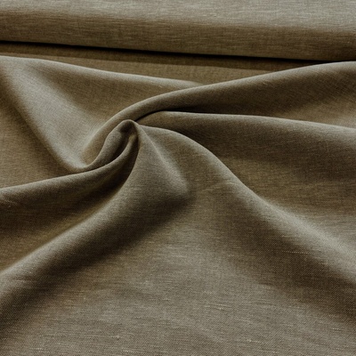 100% Ľan 220 g šírka 150cm - Prírodný