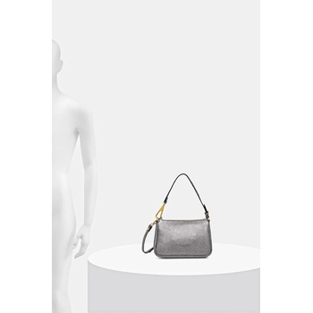 Gianni Chiarini Кожена чанта Gianni Chiarini BROOKE в лилаво BS 8750 TKL (BS.8750.TKL)