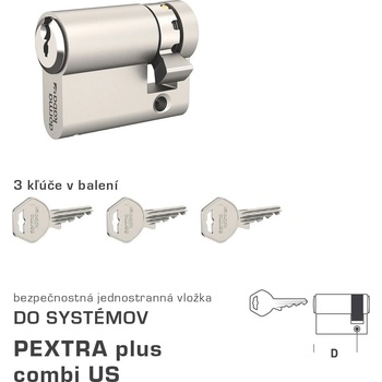 MP-KOVANIA DK - PEXTRA plus combi US polvložka NIM - nikel matný