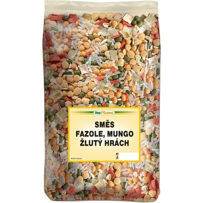 Vera Gurmet Polévková směs fazole mungo žlutý hrách 1 kg