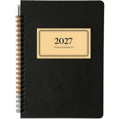 Bobo Blok A5 týdenní 2027 vínový
