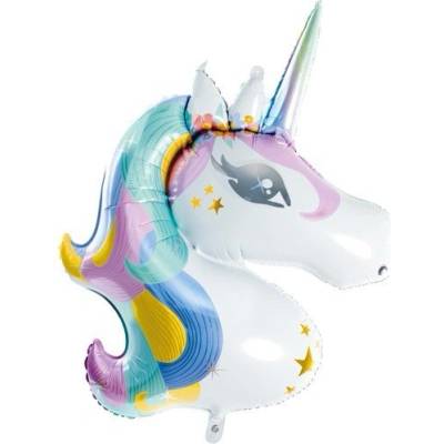 Party Deco Фолиев Балон Еднорог, 73х90см (fb74)