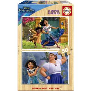 Educa - Puzzle 2x50 Encanto - 100 piese