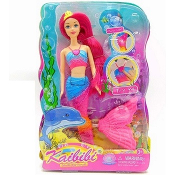 Image 1 of Кукла Русалка с подвижна опашка 30 см. с аксесоари Kaibibi 150