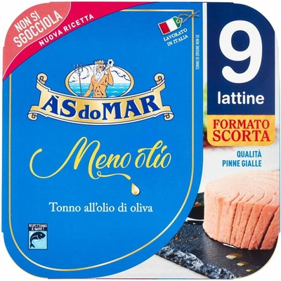 ÀS DO MAR As do Mar tuniak v olivovom oleji 9x 60g