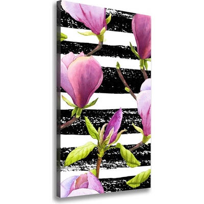 Vertikálny foto obraz na plátne do obývačky Magnolie 50x100 cm