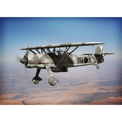 Brengun Hs 126 A-1 Superpava Legion Condor Plastic construction kit 1:72