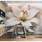 Art Gift Decor Фототапет бяла лилия с артистичен ефект