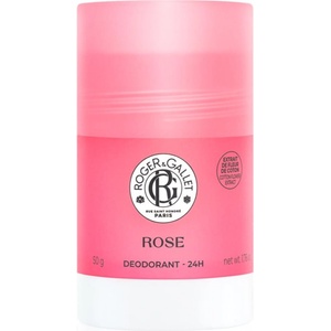 Roger & Gallet Rose дезодорант-стик без съдържание на алуминиеви соли с 24 часова защита за жени 50 гр