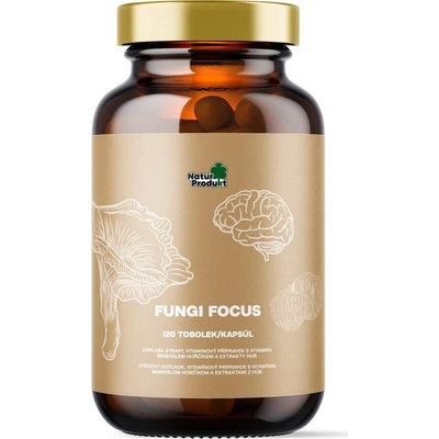 Naturprodukt Fungi Focus 120 kapsúl