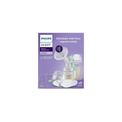 Philips AVENT Essential manuálna SCD417/20 s fľašou
