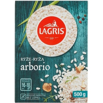 Lagris Ryža arborio strednozrnná lúpaná 0,5 kg