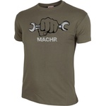 BENNON Тениска bennon machr tool, зелена / Памучна тениска с къс ръкав - каки xl (0959140050-54)