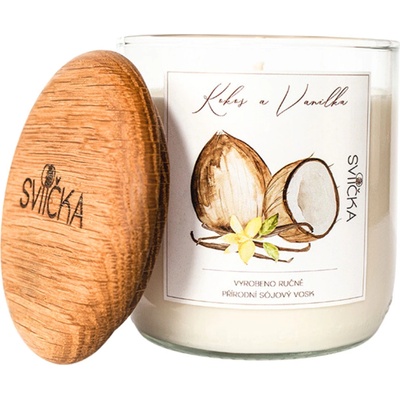 Sviička Kokos a Vanilka 190 g