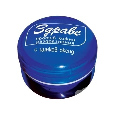 ЗДРАВЕ крем с цинков комплекс, При кожа склонна към раздразнения, 30гр