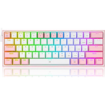 Redragon Fizz K617 RGB Pink