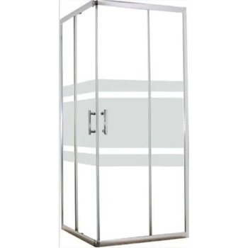 Image 1 of SANOTEHNIK ДУШ ВРАТА ПЛЪЗГАНЕ 1/2 80/200 ДЕКОР--- (b80cs)